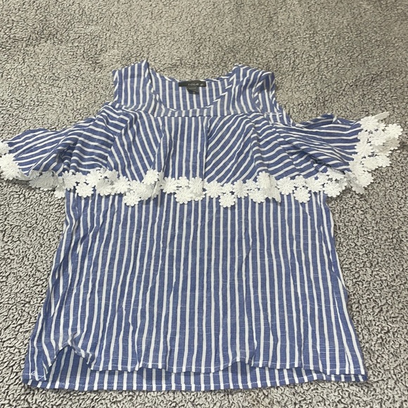 Lola B. Size medium striped top - Picture 1 of 4